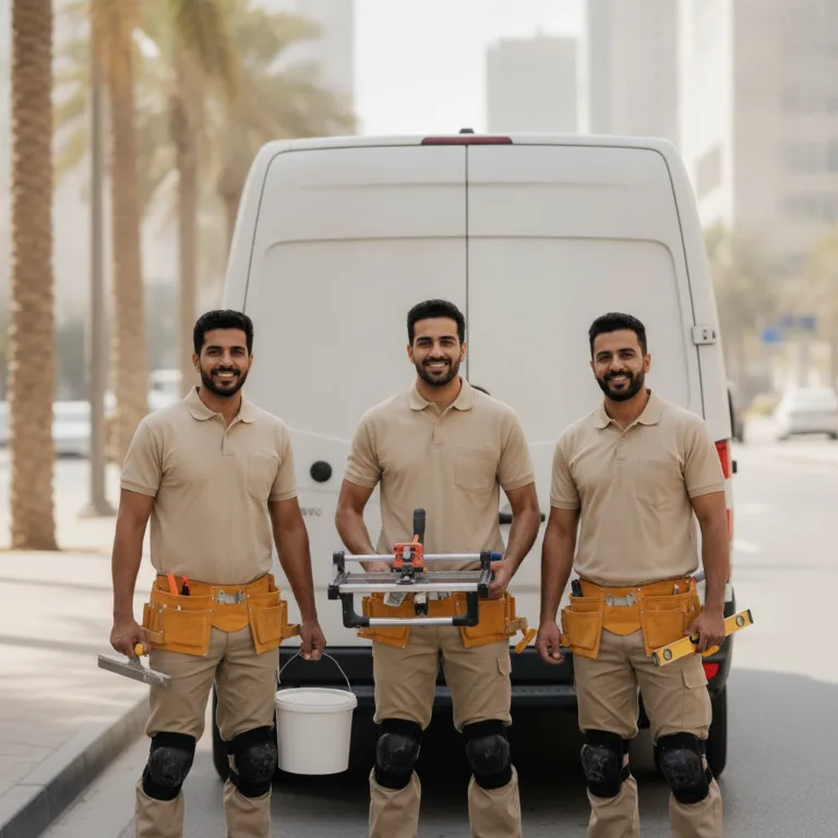 Tile Installer team in Khalifah A City